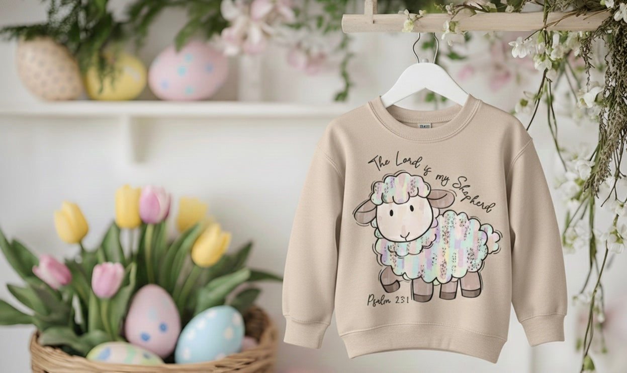 The Lord Is My Shepherd – Toddler Crewneck