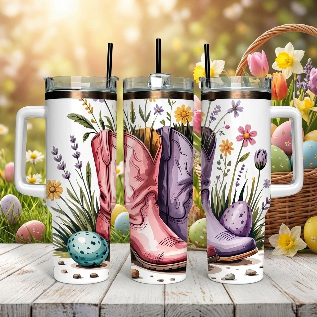 Western Easter 20oz Tumbler – Country Spring Drinkware