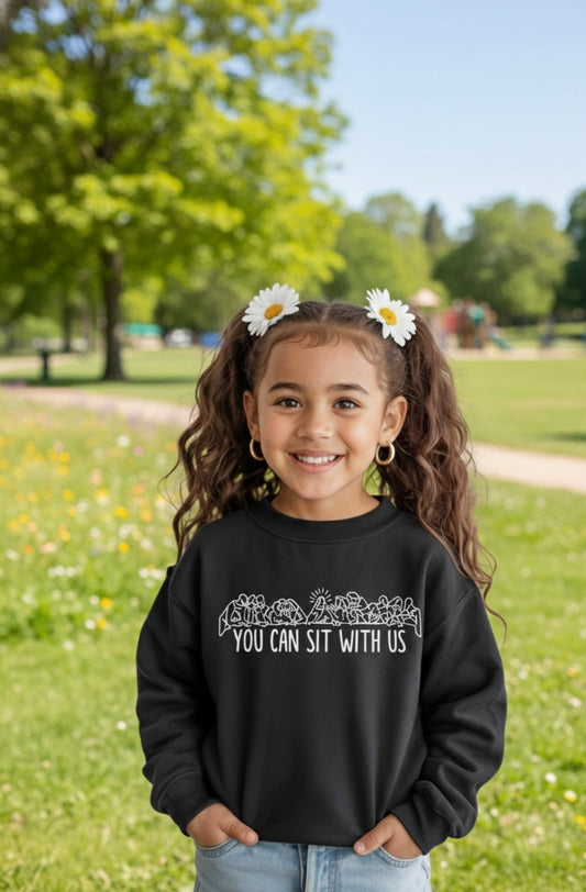 You Can Sit With Us – Faith Based Crewneck