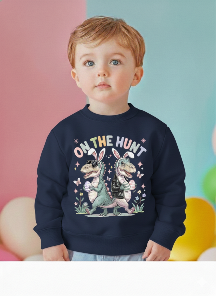On the Hunt Toddler Crewneck