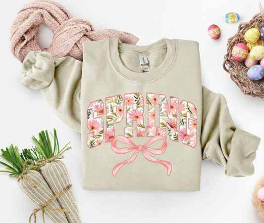 Spring Coquette Crewneck