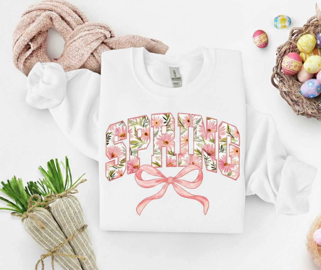 Spring Coquette Crewneck