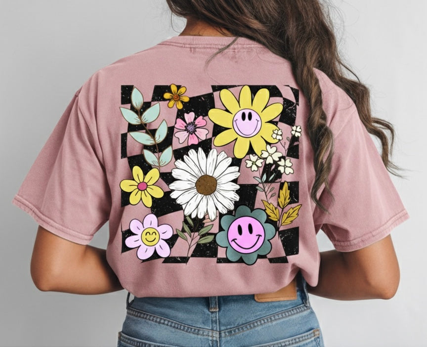 Retro Checkered T-Shirt