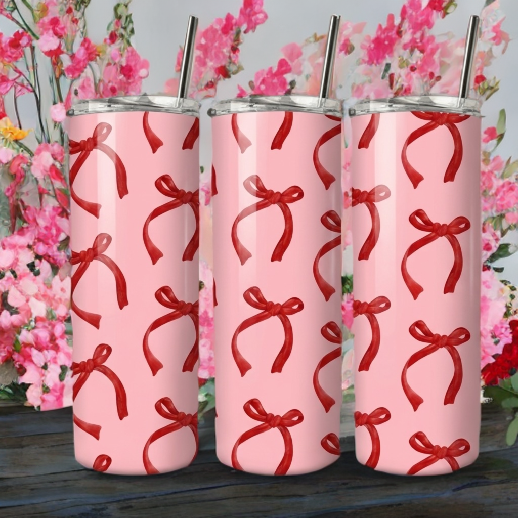 Ribbon 20oz Tumbler – Elegant Stainless Steel Drinkware