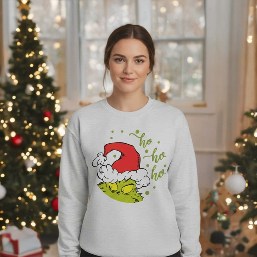 Eww People Grinch Crewneck – Funny Christmas Sweatshirt
