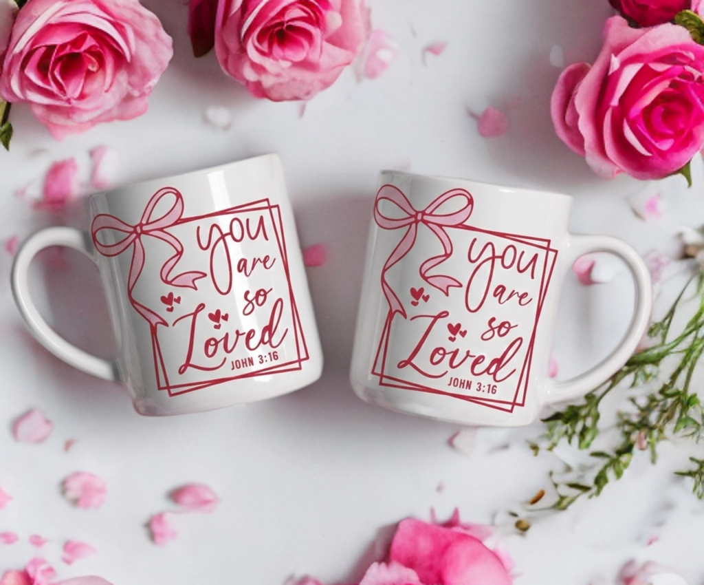 You Are So Loved – 2 Pack 15oz Coffee Mugs