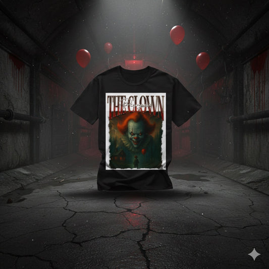 Retro Clown Graphic Tee – Bold, Playful Circus Vibes