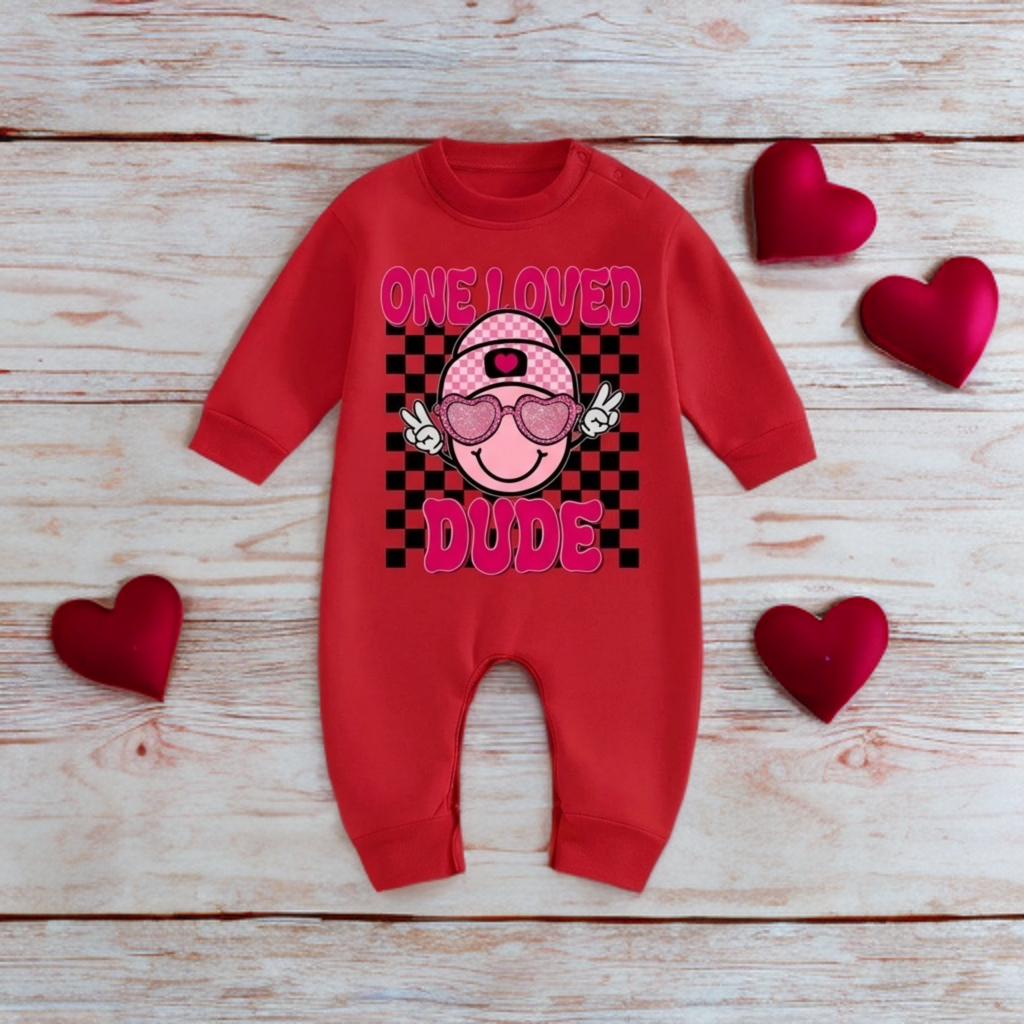 One Loved Dude Baby Jumper Onesie – Cute Baby Outfit
