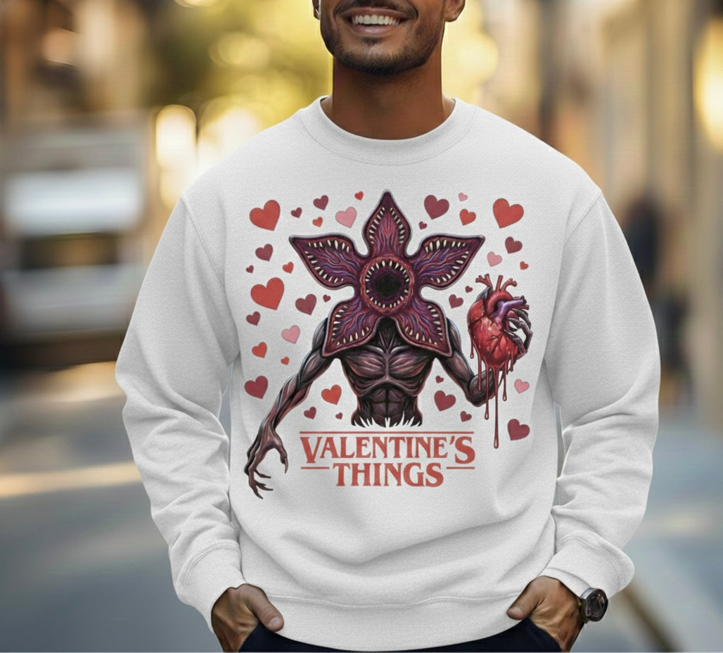 Valentine Things Crewneck