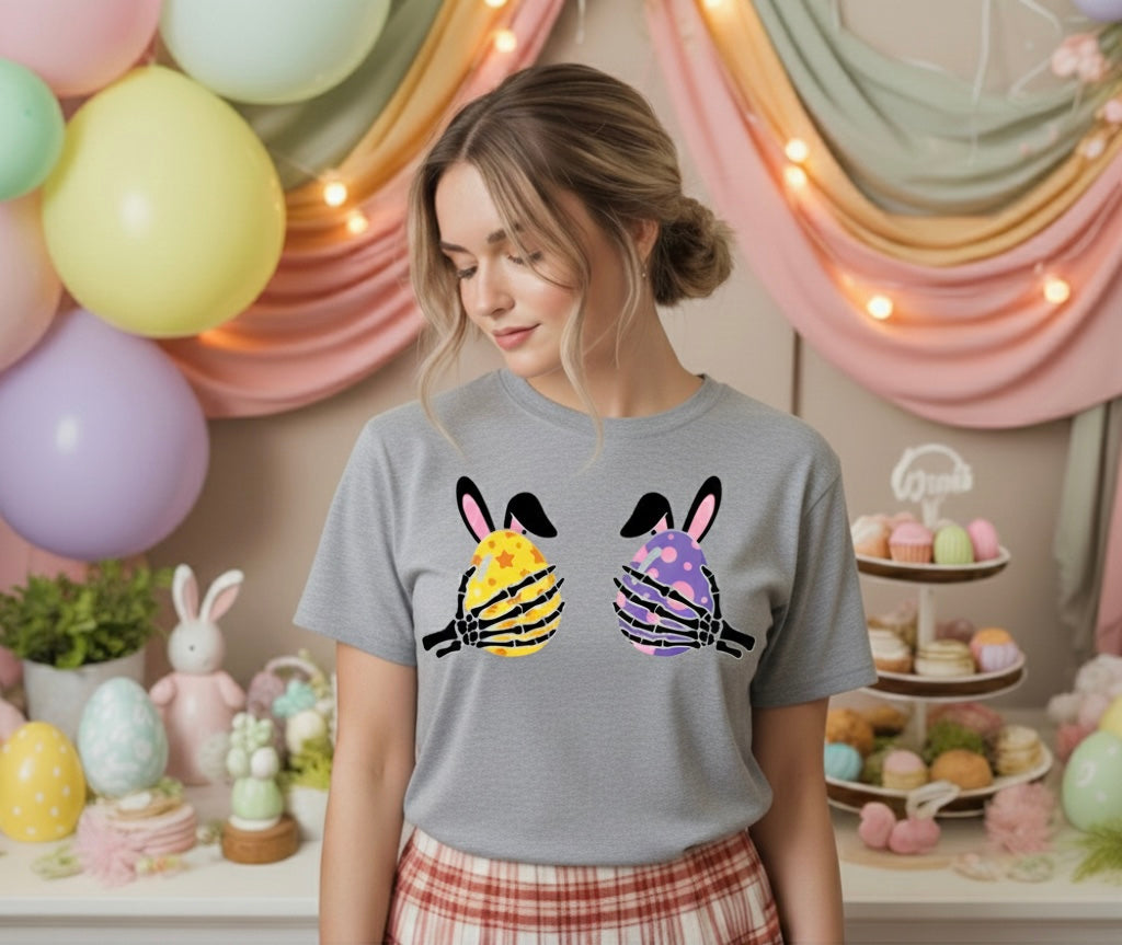 Skeleton Easter Eggs T-Shirt