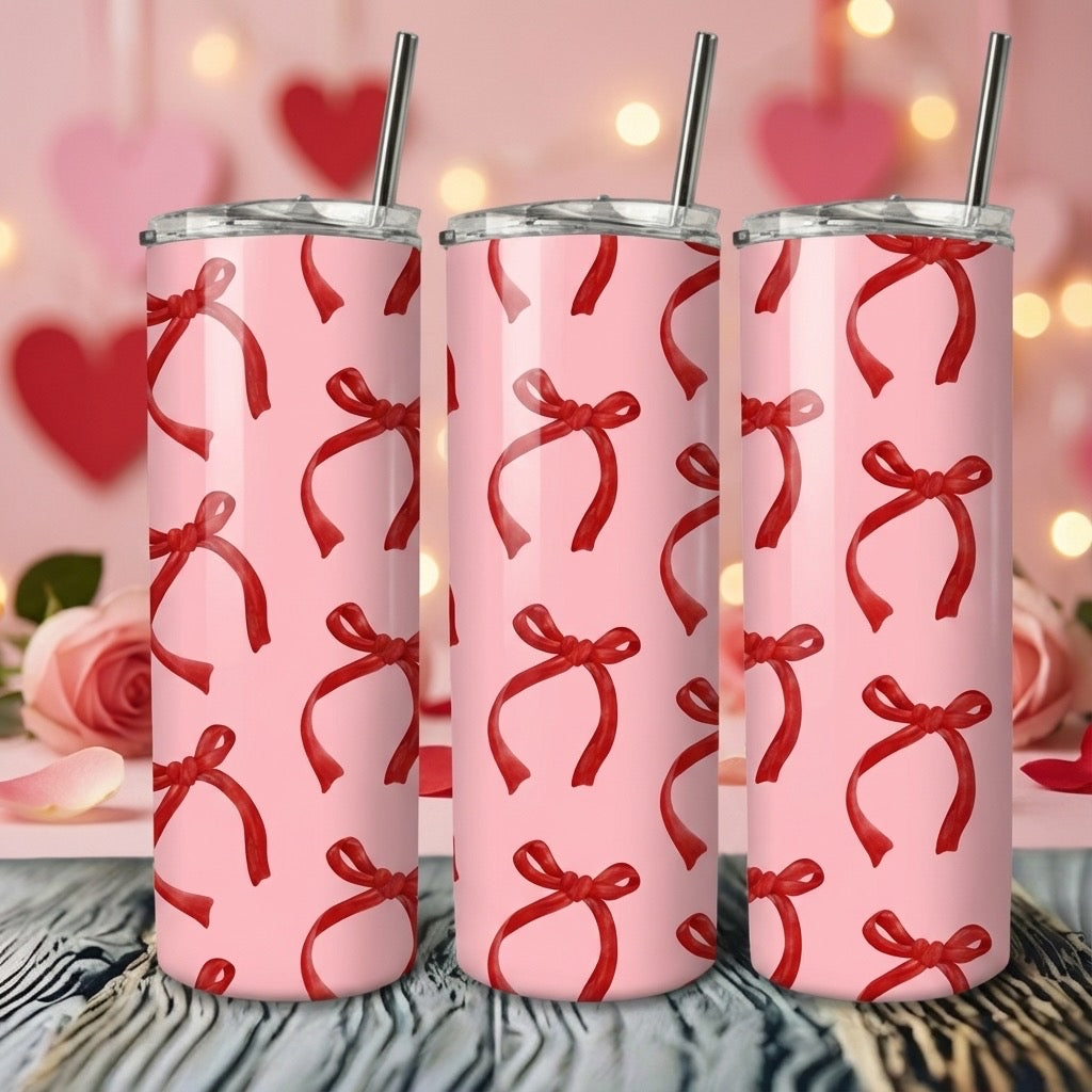 Ribbon 20oz Tumbler – Elegant Stainless Steel Drinkware
