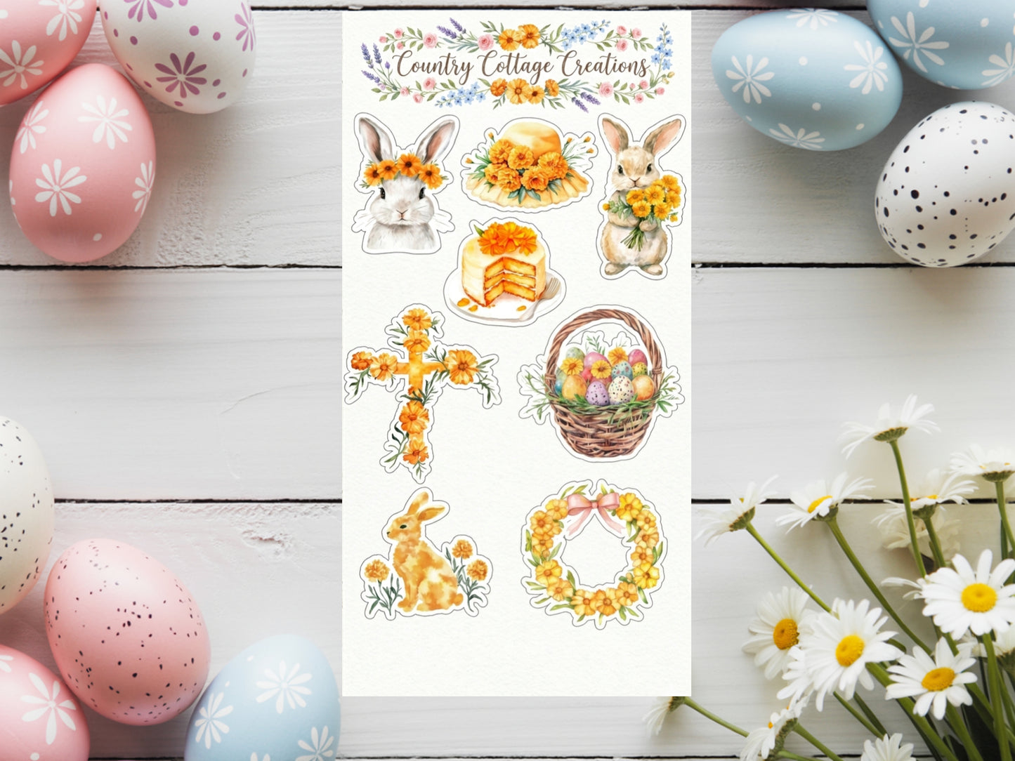 Easter Sticker Sheet