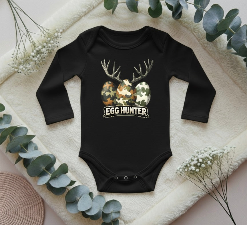Egg Hunter Baby Easter Onesie