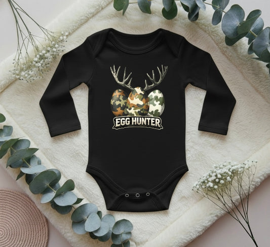 Egg Hunter Baby Easter Onesie