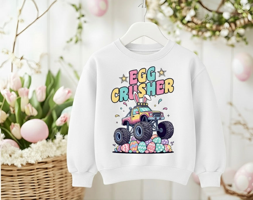 Egg Crusher Toddler Crewneck