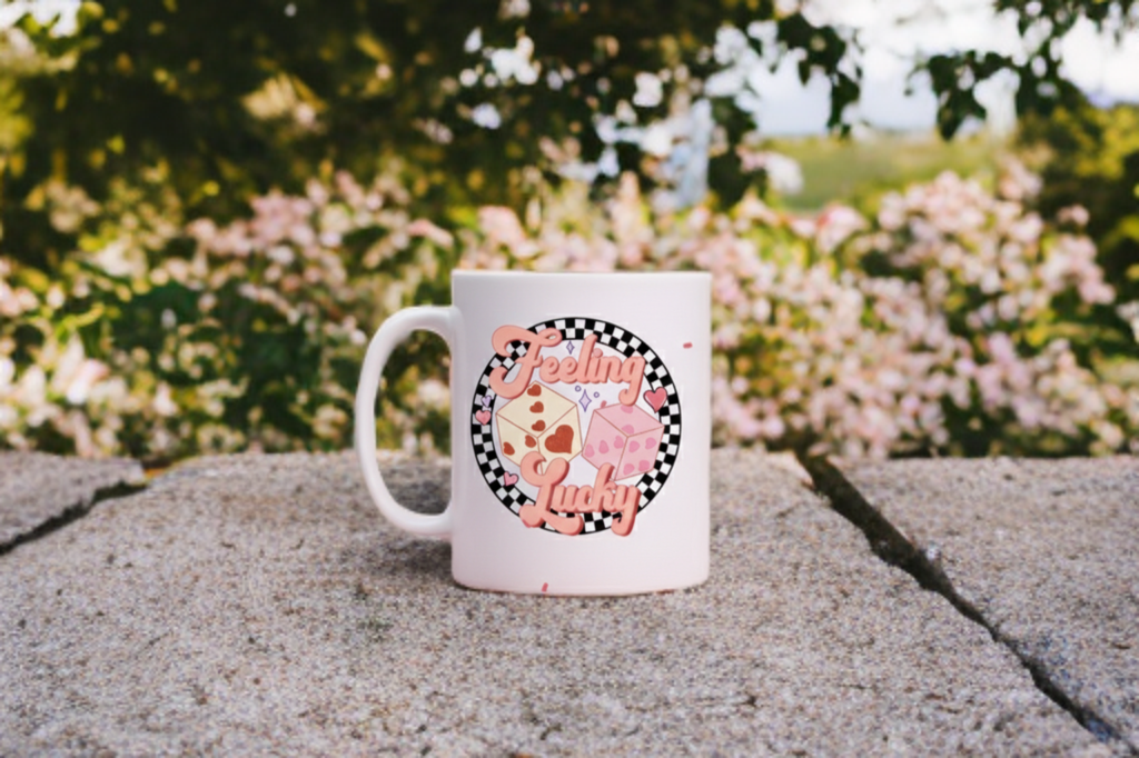 Feeling Lucky 15oz Valentine Coffee Mug