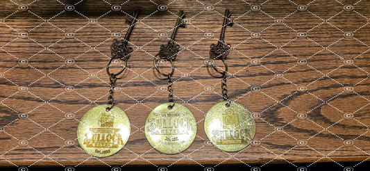 Business Engrave-Able Keychains (Wholesale) 50 count