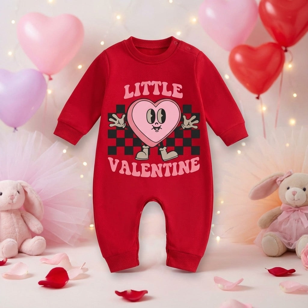 Little Valentine’s Baby Jumper – Cute Valentine Outfit