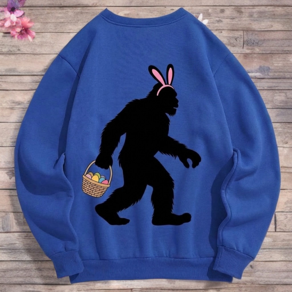 Bigfoot Easter Crewneck – Funny Easter Sweatshirt