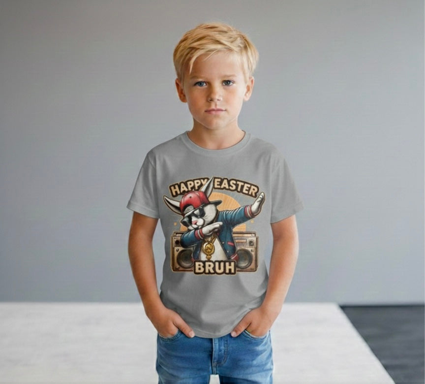 Happy Easter Bruh Boys T-Shirt