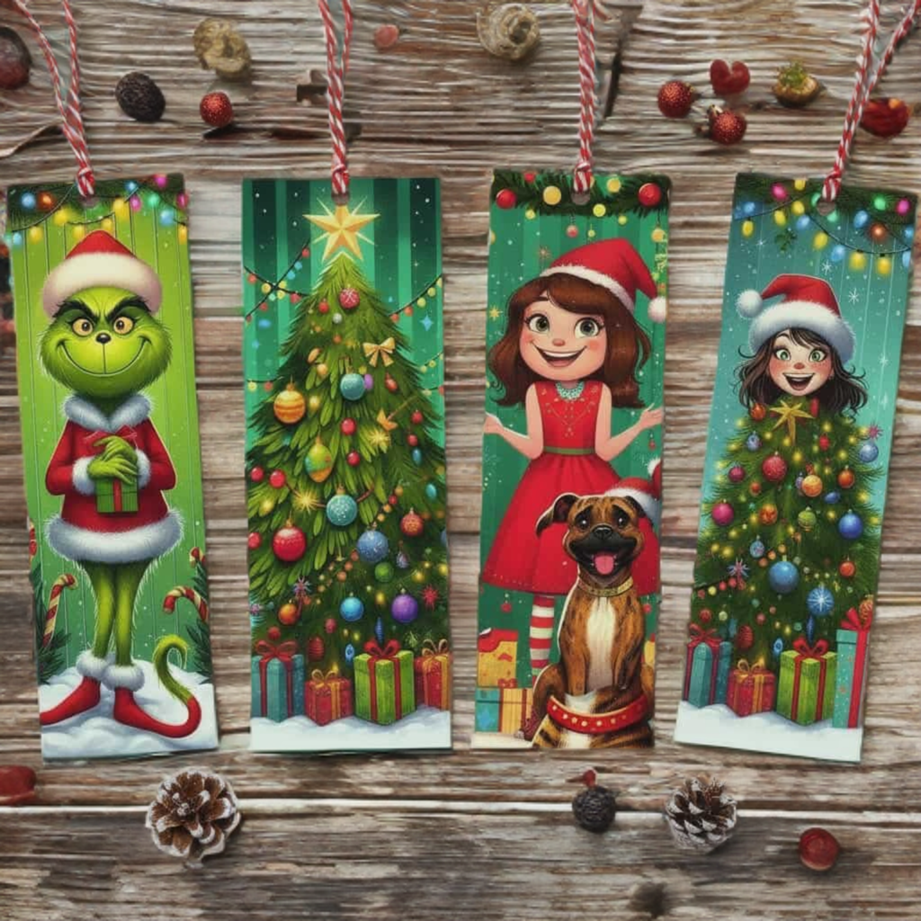 Christmas Bookmarks – Holiday Reading Accessories