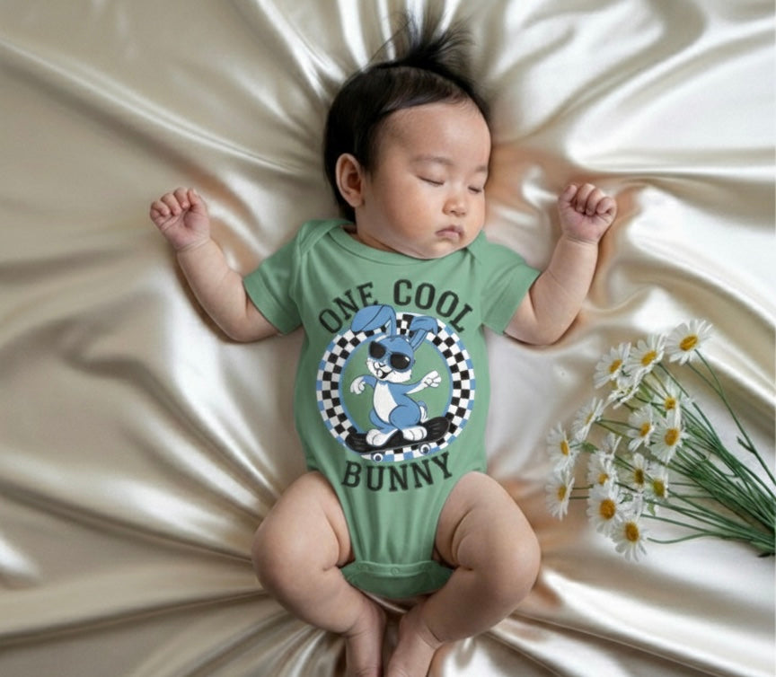 One Cool Bunny Easter Onesie