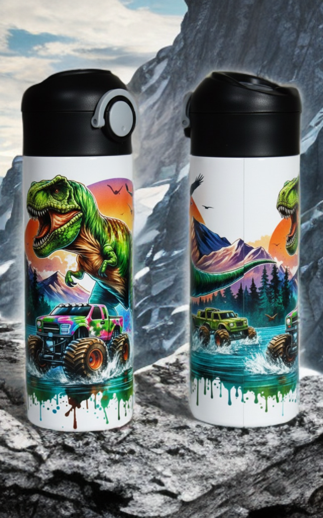 Dinosaur Kids Tumbler – Fun & Colorful Dino Drink Cup