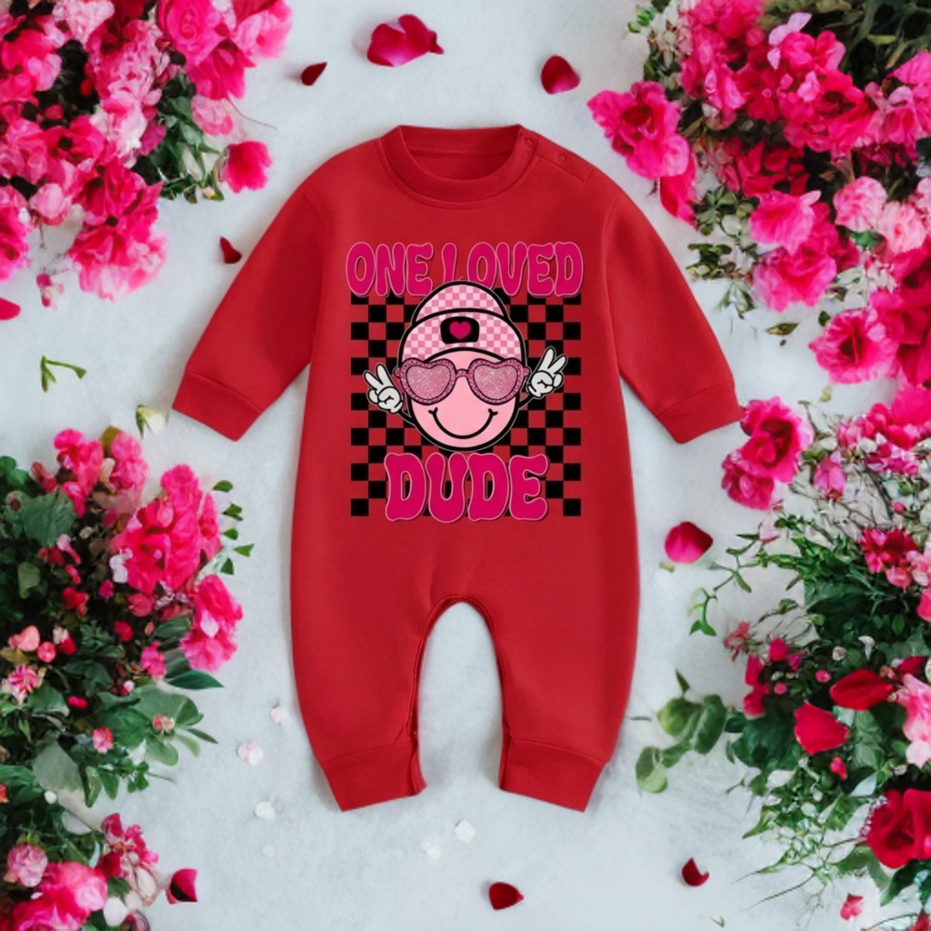One Loved Dude Baby Jumper Onesie – Cute Baby Outfit