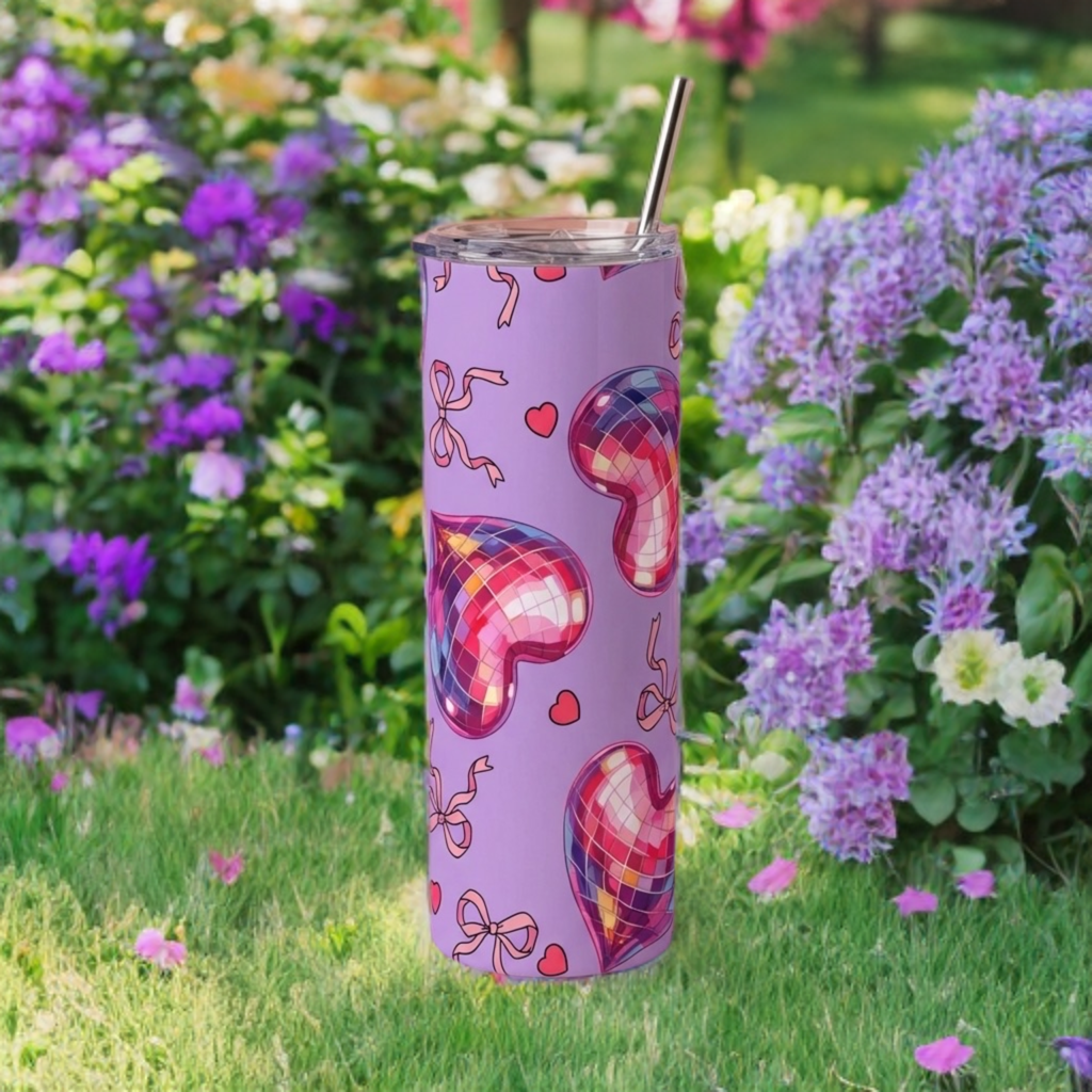 Disco Heart 20oz Tumbler – Valentine Collection