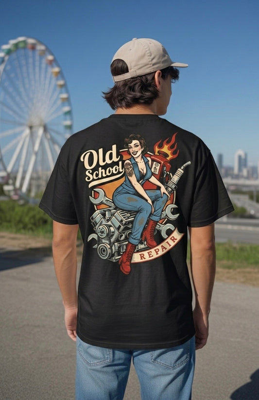 Old School Repair Men T-Shirt
