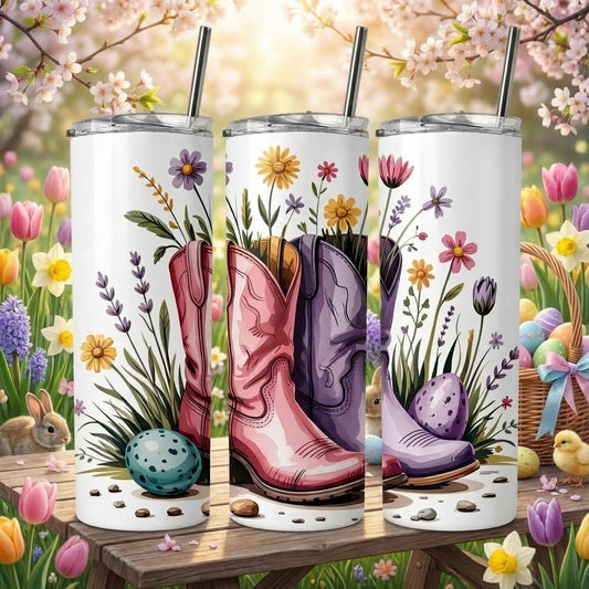 Western Easter 20oz Tumbler – Country Spring Drinkware