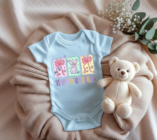 Coquette Easter Baby Onesie