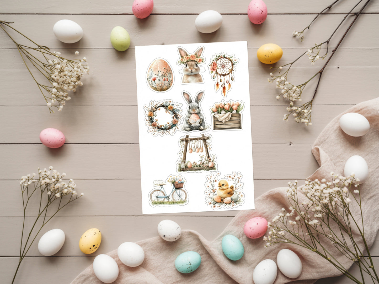 Easter Sticker Sheet
