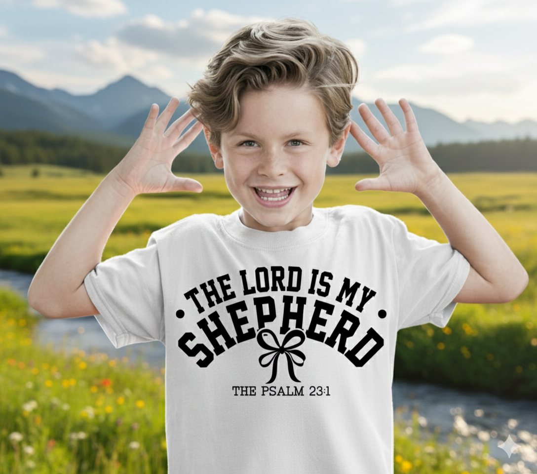 The Lord Is My Shepherd Boys T-Shirt