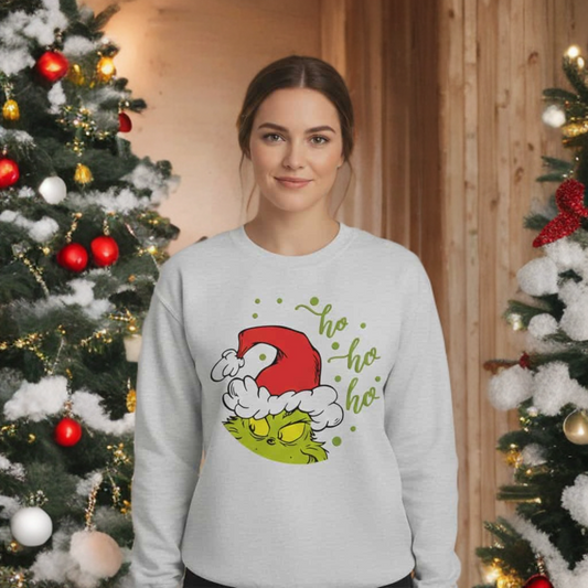 Eww People Grinch Crewneck – Funny Christmas Sweatshirt