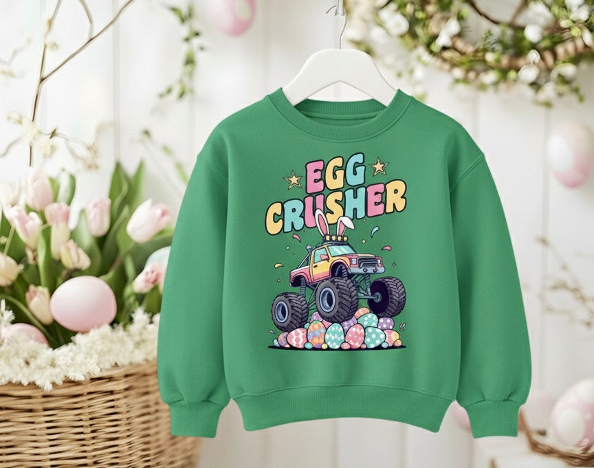 Egg Crusher Toddler Crewneck