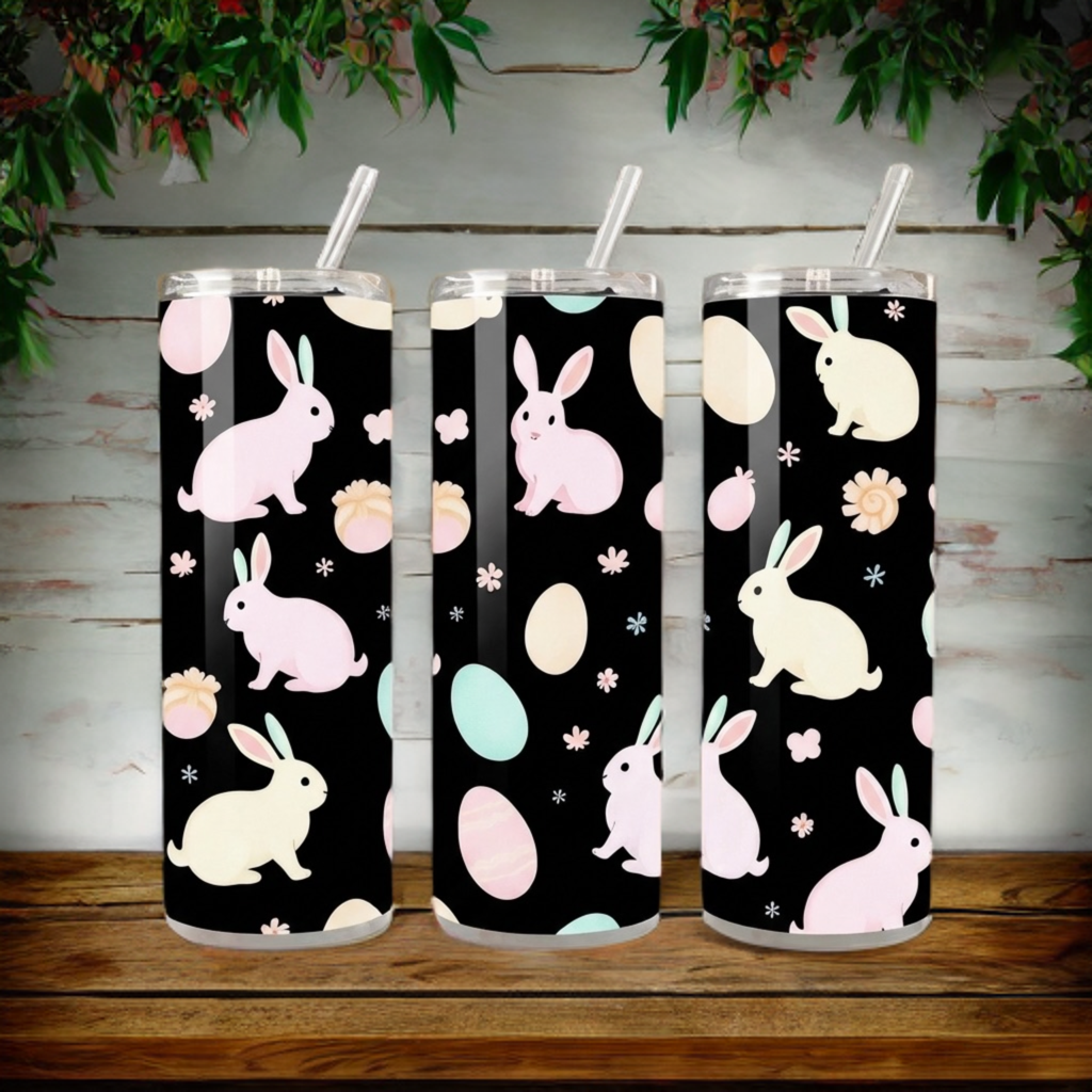 Easter Bunny 20oz Tumbler – Spring Drinkware