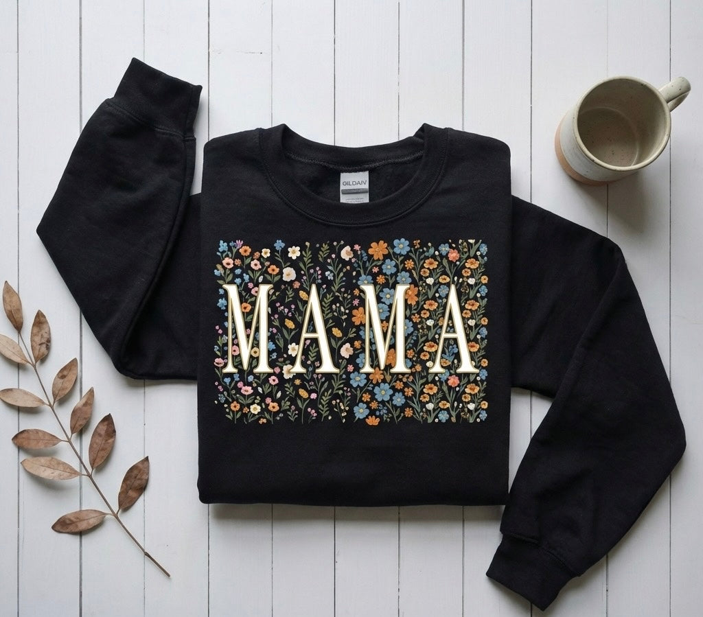 Floral Mama Crewneck