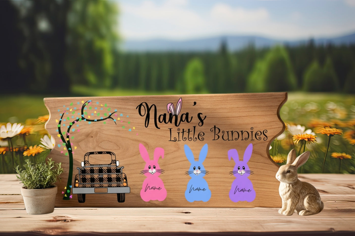 Nana’s Little Bunnies – Custom Sign