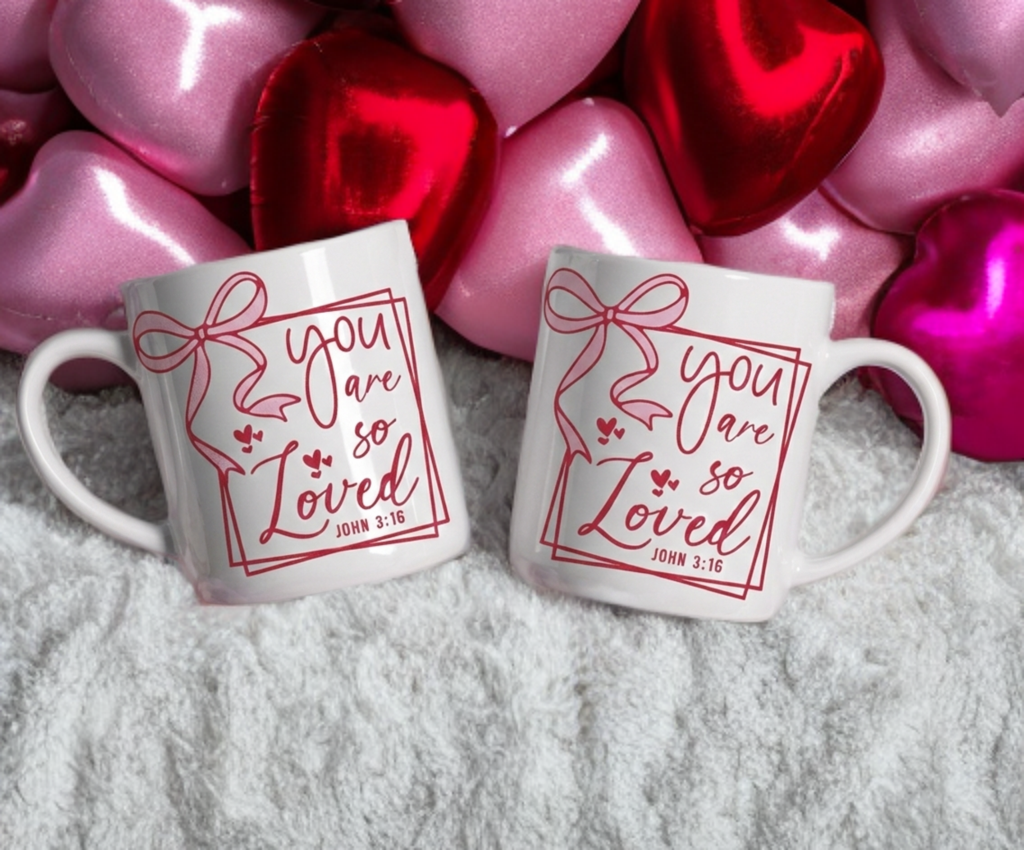 You Are So Loved – 2 Pack 15oz Coffee Mugs