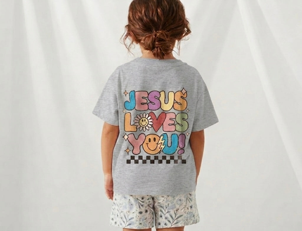 Jesus Loves You Girls T-Shirt