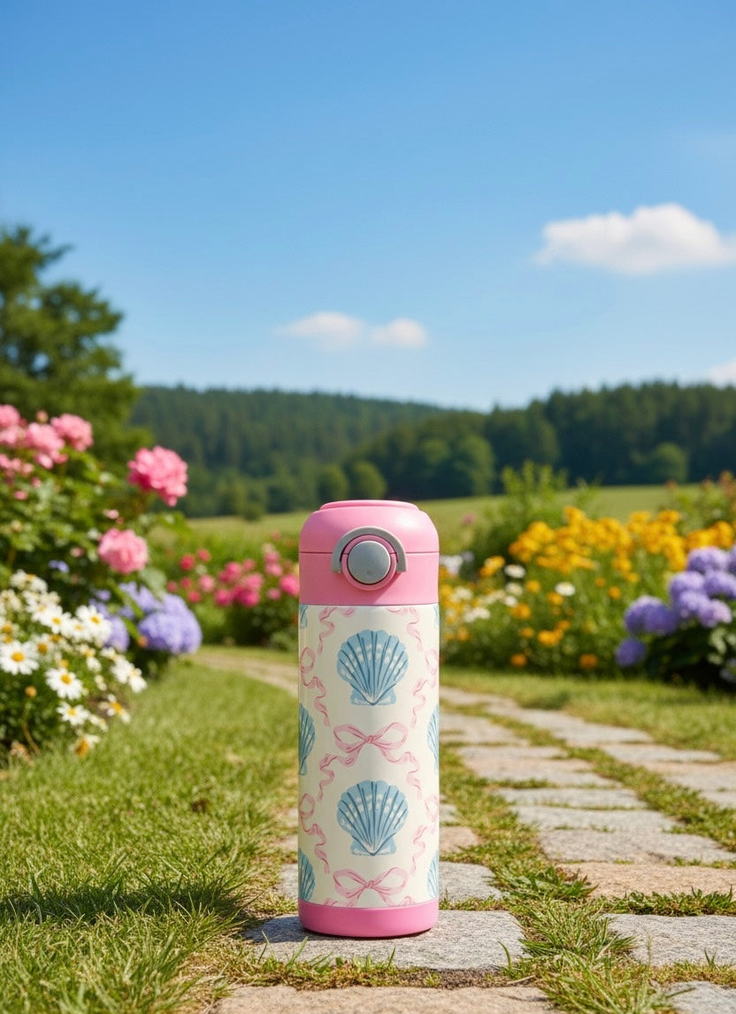 Coquette Seashell Kids Tumbler