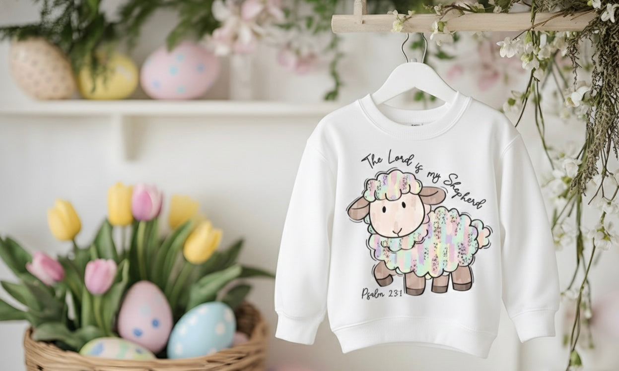 The Lord Is My Shepherd – Toddler Crewneck