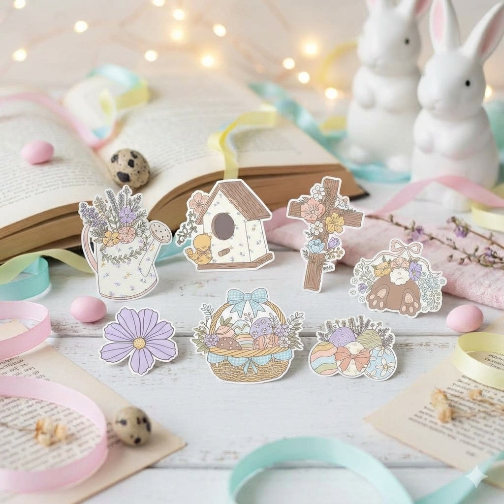 Easter Sticker Pack (7-Piece Set)