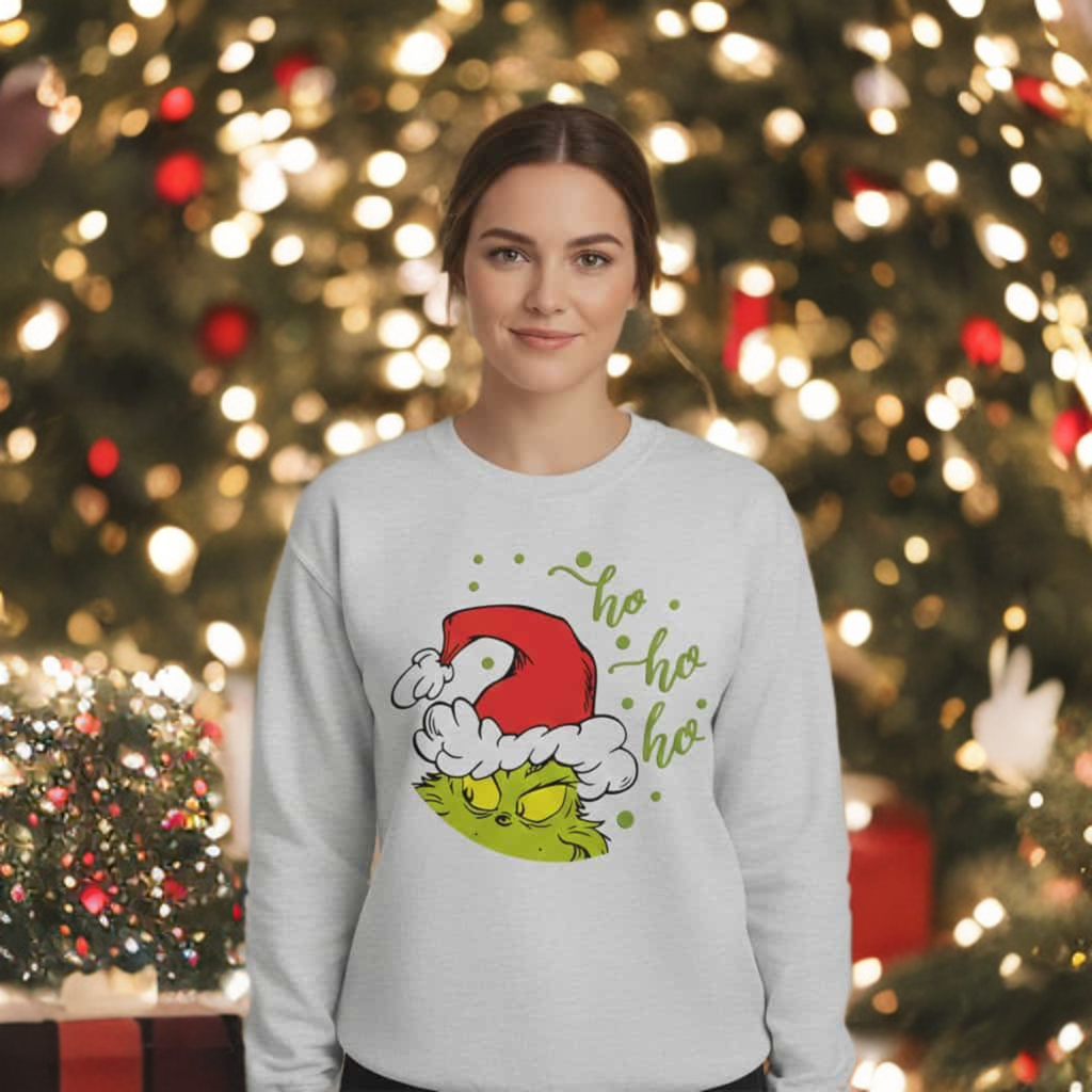 Eww People Grinch Crewneck – Funny Christmas Sweatshirt