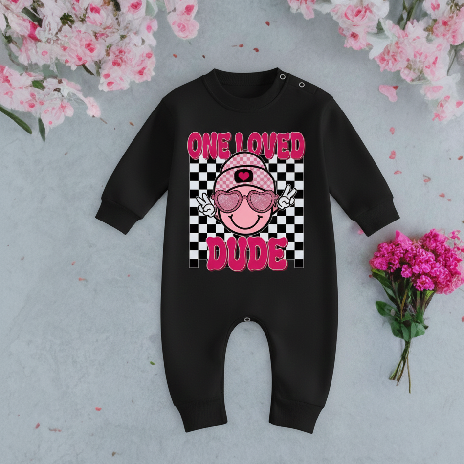 One Loved Dude Baby Jumper Onesie – Cute Baby Outfit