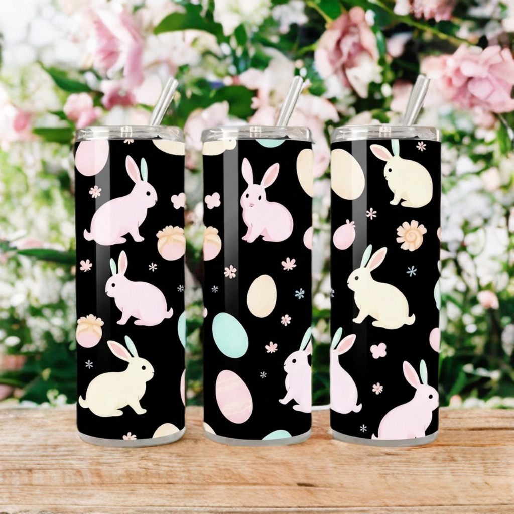 Easter Bunny 20oz Tumbler – Spring Drinkware