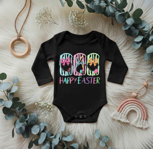 Happy Easter Long Sleeve Onesie