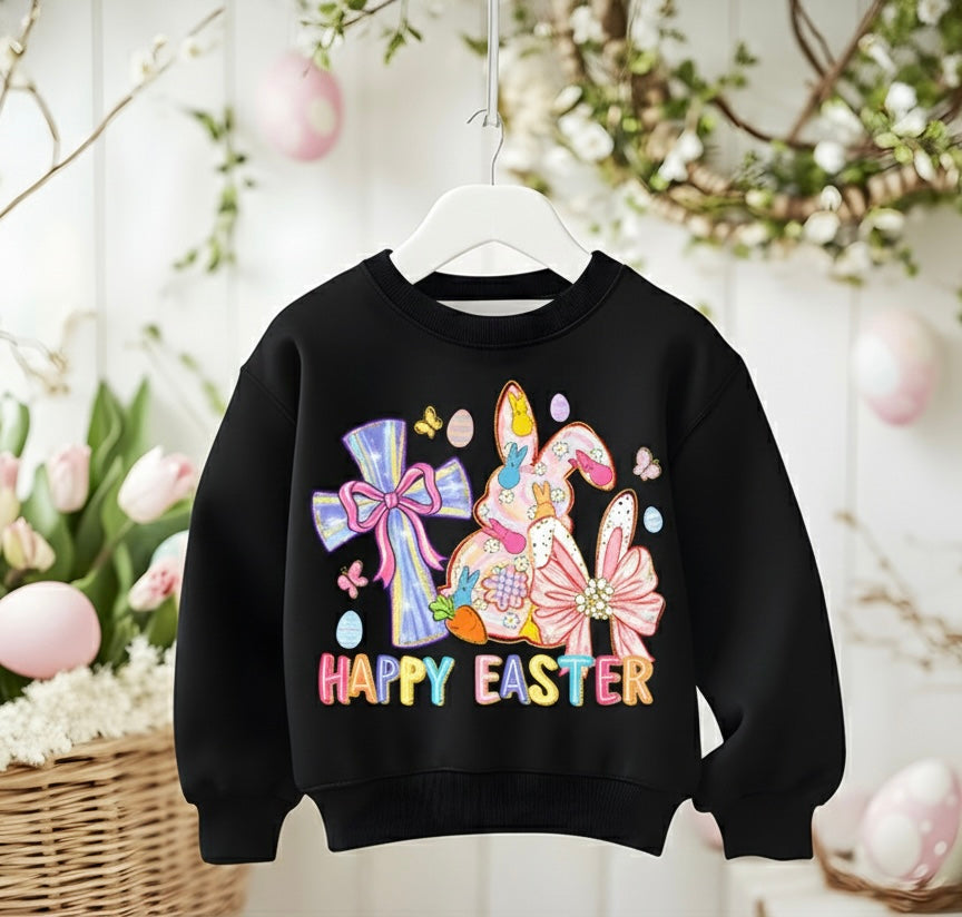 Happy Easter Coquette Medium Easter Basket