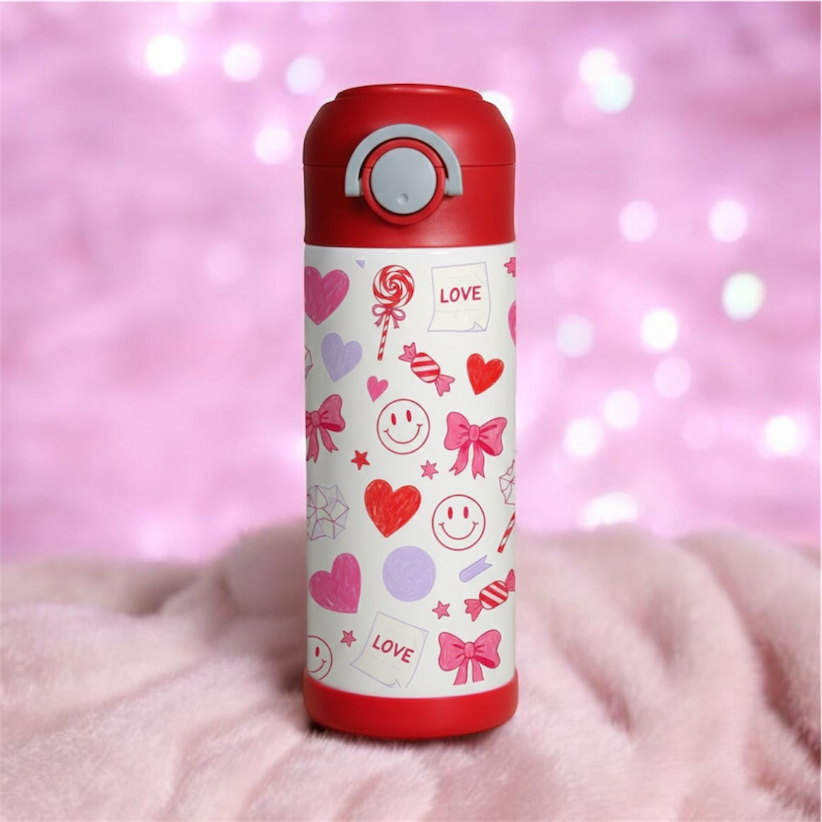 Retro Kids Valentine’s Tumbler